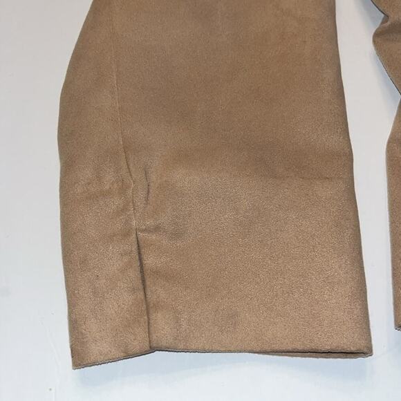 Vintage blazer faux suede soft open front blazer jacket coat dress jacket - Picture 8 of 12